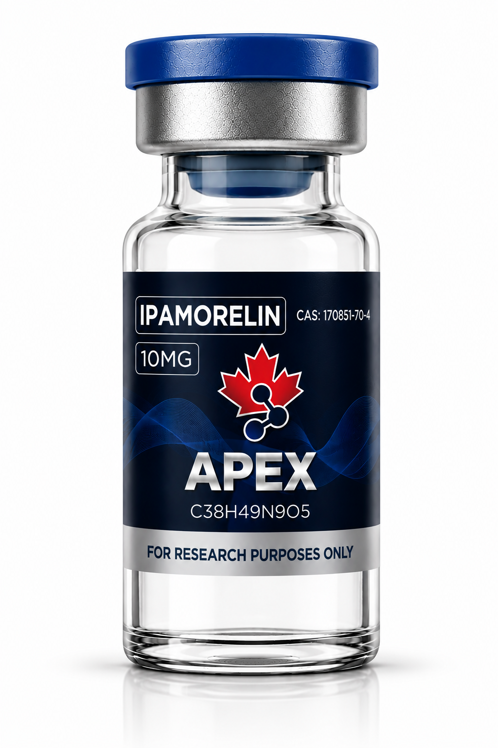 Ipamorelin 10mg vial research peptide